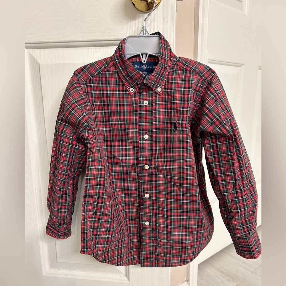Boy’s Polo Ralph Lauren dress shirt size 4/4T